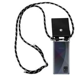 Etui Samsung Galaxy A51 4G / M40s Cover Kæde (Sort)