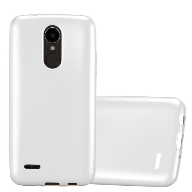 LG K4 2017 Cover Etui Case (Sølv)