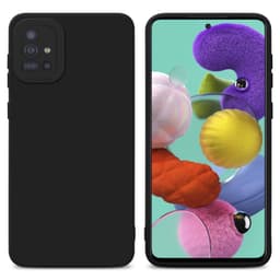 Skal Samsung Galaxy A51 4G / M40s Fodral Case (Svart)