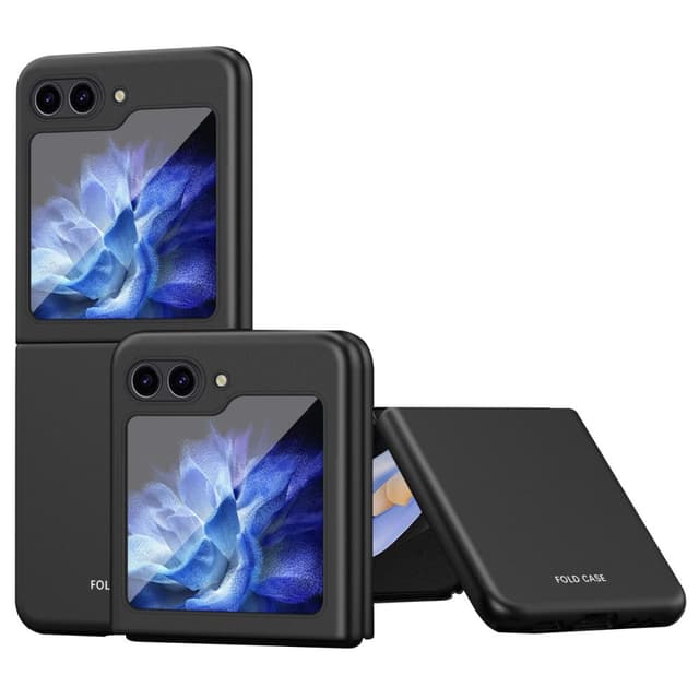 SKALO Samsung Z Flip6 Ultratynd Skin-touch Fold Cover - Sort