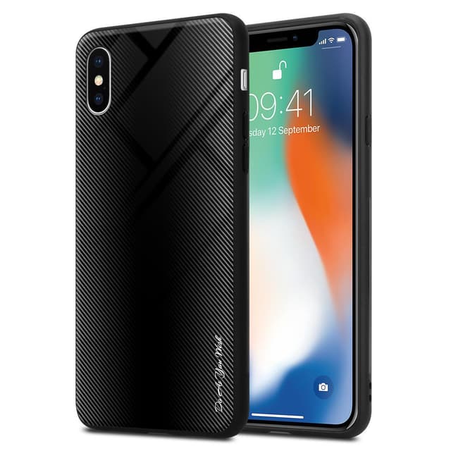 iPhone X / XS Skal Fodral Case (Svart)