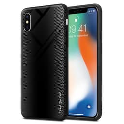 iPhone X / XS Suojakuori Suojakotelo (Musta)