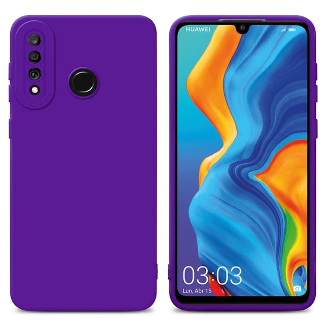 Huawei P30 LITE Skal Fodral Case (Lila)
