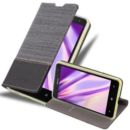 Nokia Lumia 625 lommebokdeksel etui (grå)