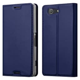 Cover Sony Xperia Z3 COMPACT Etui Case (Blå)