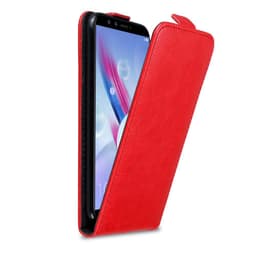 Honor 9 LITE Flipfodral Skal (Röd)