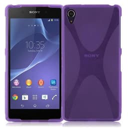 Sony Xperia Z2 Deksel Case Cover (lilla)