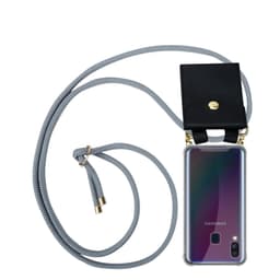 Samsung Galaxy A40 Etui Cover Kæde (Grå)