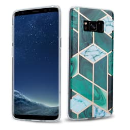Samsung Galaxy S8 PLUS lommebokdeksel etui (grønn)