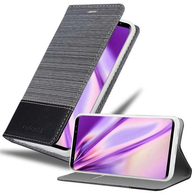 Samsung Galaxy S9 Pungetui Cover Case (Grå)