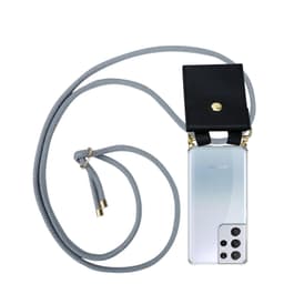 Samsung Galaxy S21 ULTRA Etui Cover Kæde (Grå)