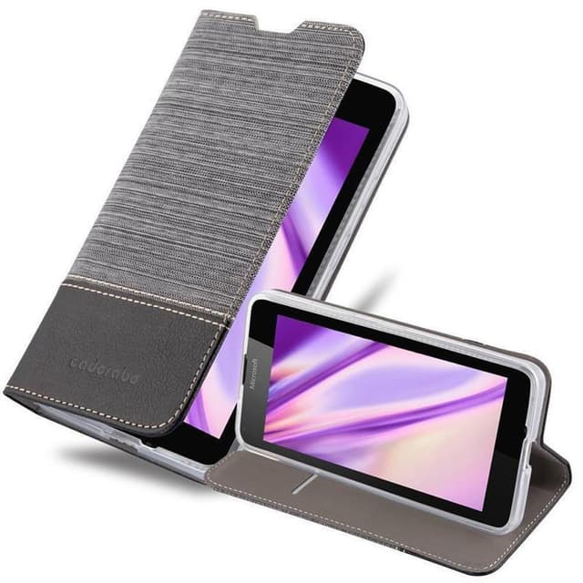 Nokia Lumia 640 Suojakuori Lompakkokotelo (harmaa)