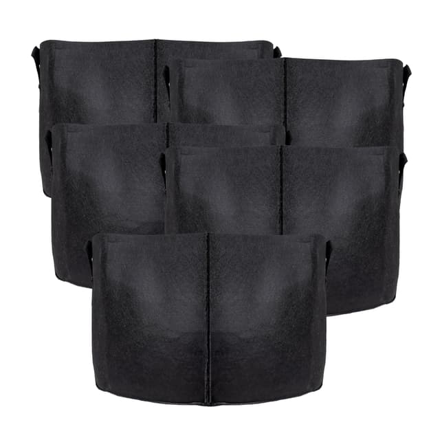 5x Planteringssäck Planteringskärl (75 l - 55 x 30 cm)