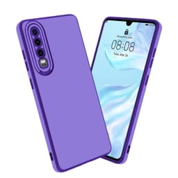 Huawei P30 silikondeksel cover (lilla)