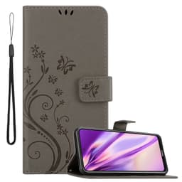 Nokia X10 / X20 Suojakuori Lompakkokotelo (harmaa)