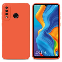 Huawei P30 LITE Suojakuori Suojakotelo (Oranssi)