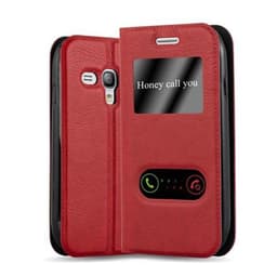 Lompakkokotelo Samsung Galaxy S3 MINI Case (Punainen)