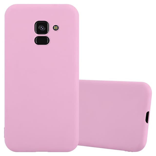 Cover Samsung Galaxy A8 PLUS 2018 Etui Case (Lyserød)