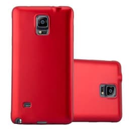 Deksel Samsung Galaxy NOTE 4 Case Cover (rød)