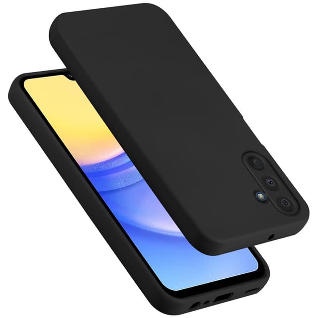 Samsung Galaxy A15 silikondeksel case (Svart)