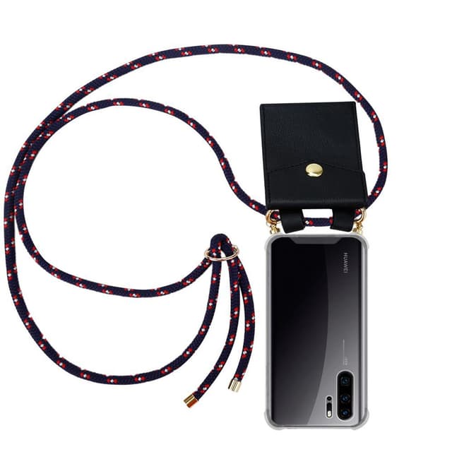 Huawei P30 PRO Etui Cover Kæde (Blå)