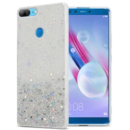 Honor 9 LITE Silikondeksel Glitter (gjennomsiktig)