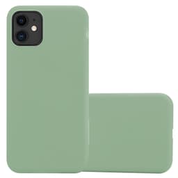 Deksel iPhone 11 Silikon cover (grønn)