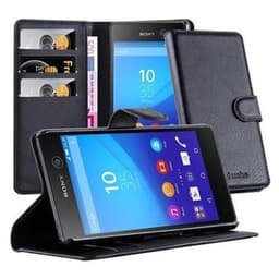 Sony Xperia M5 lommebokdeksel Deksel Etui (svart)