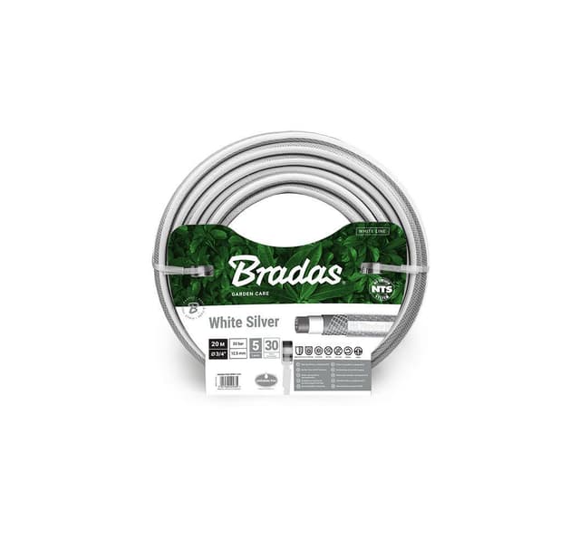Vattenslang NTS WHITE SILVER 3/4"" - 20m