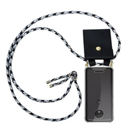 Motorola MOTO C Etui Cover Kæde (Grå)