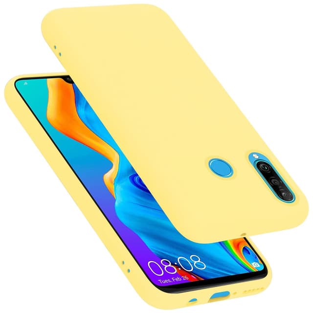 Huawei P30 LITE Skal Fodral Case (Gul)