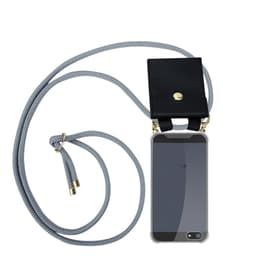 iPhone 5 / 5S / SE 2016 Deksel med Halskjede (grå)