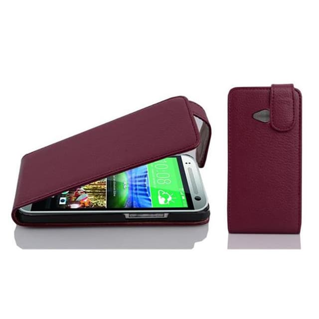 HTC ONE M8 MINI Pungetui Flip Cover (Lilla)