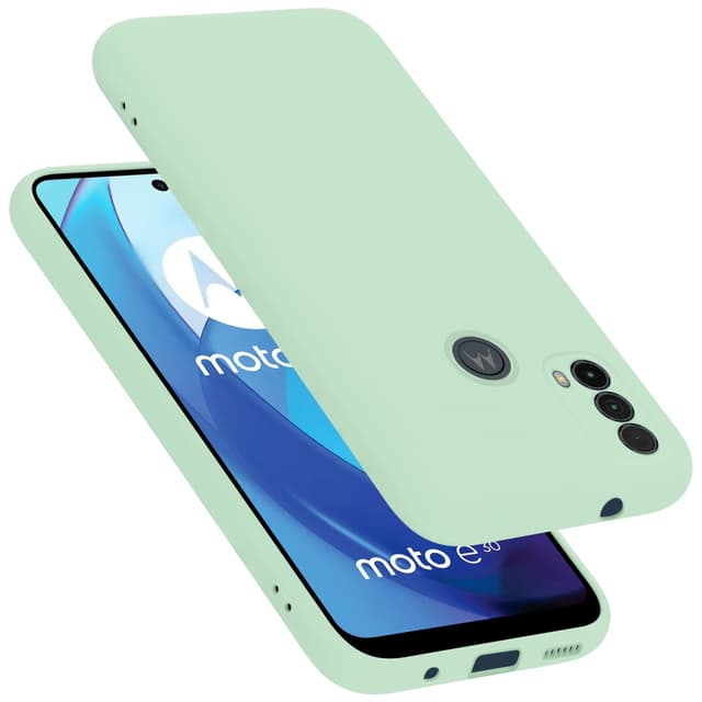 Motorola MOTO E20 / E30 / E40 Cover Etui Case (Grøn)