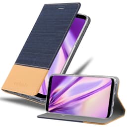 Samsung Galaxy S8 Pungetui Cover Case (Blå)