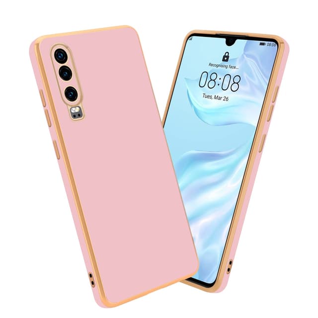Huawei P30 Cover Etui Case (Lyserød)