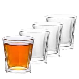 4x whiskyglas Old Fashioned Whiskey krystalglas