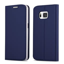 Samsung Galaxy ALPHA lommebokdeksel etui (blå)