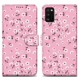 Samsung Galaxy A41 lommebokdeksel etui (rosa)