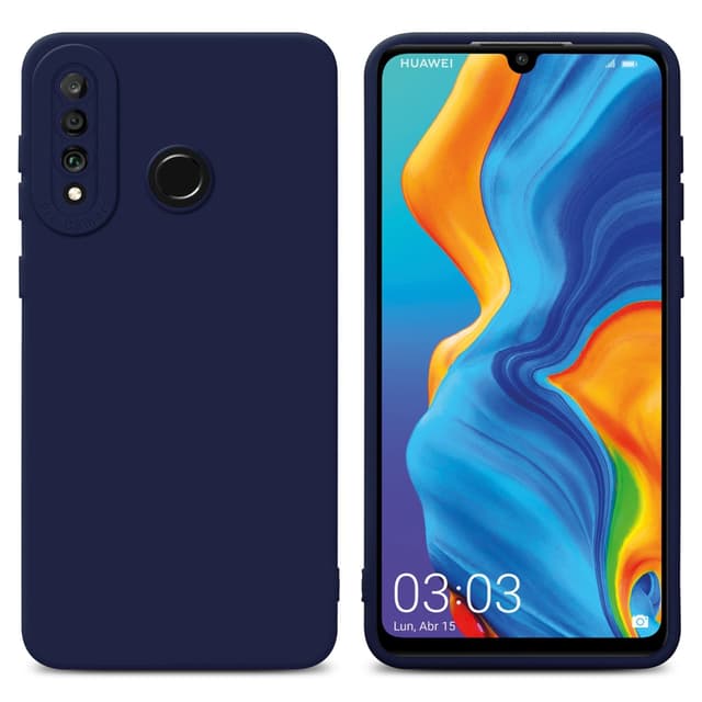 Huawei P30 LITE Skal Fodral Case (Blå)