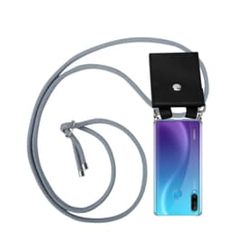 Huawei P30 LITE Deksel med Halskjede (grå)