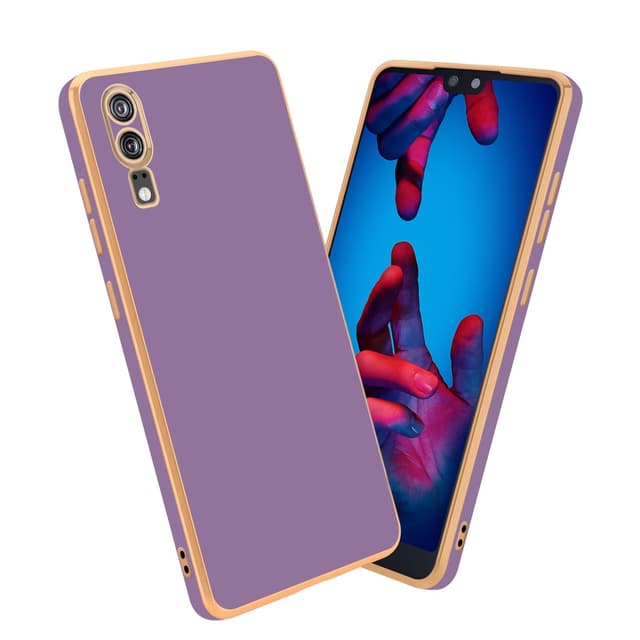 Huawei P20 Skal Fodral Case (Lila)