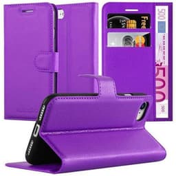 iPhone 7 / 7S / 8 / SE 2020 lommebokdeksel etui (lilla)