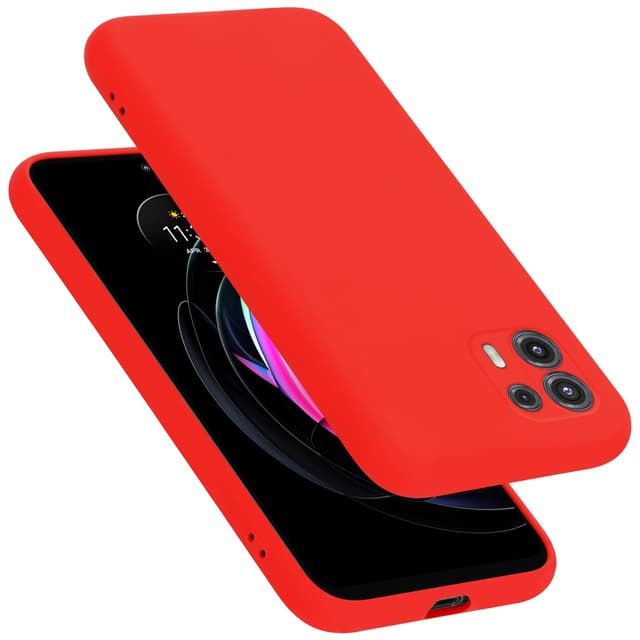 Motorola EDGE 20 LITE / FUSION Cover Etui Case (Rød)