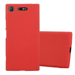 Skal Sony Xperia XZ1 Fodral Case (Röd)