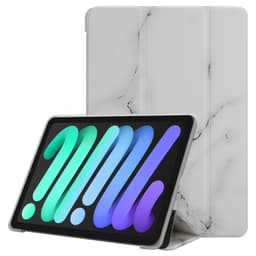 iPad MINI 6 (8.3 Tull) Plånboksfodral Skal (Vit)