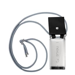 Huawei Google NEXUS 6P Deksel med Halskjede (grå)