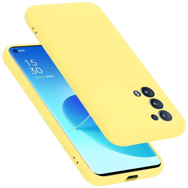 Oppo Reno6 PRO 5G Skal Fodral Case (Gul)