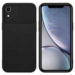 iPhone XR Suojakuori Kotelo (Musta)