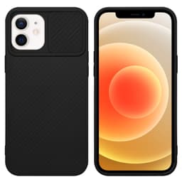 iPhone 12 Suojakuori Kotelo (Musta)